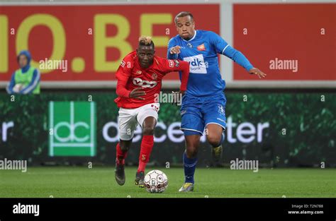 Gent Belgium April Moussa Djenepo Of Standard And Vadis Odjidja