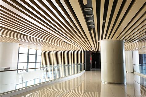 Aluminium Metal Strip Ceilings A Sustainable Choice For Modern