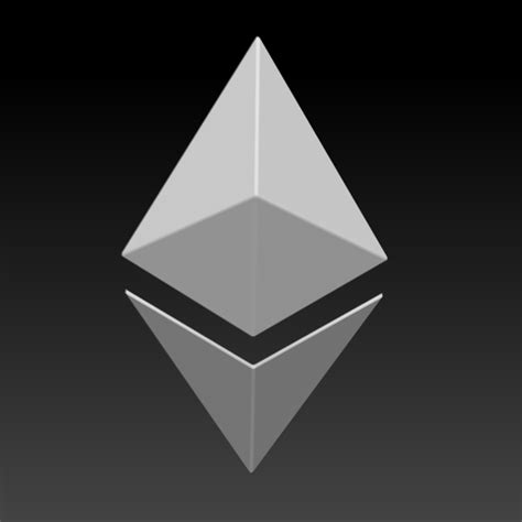 Download Free Obj File Ethereum Logo • 3d Printing Template ・ Cults