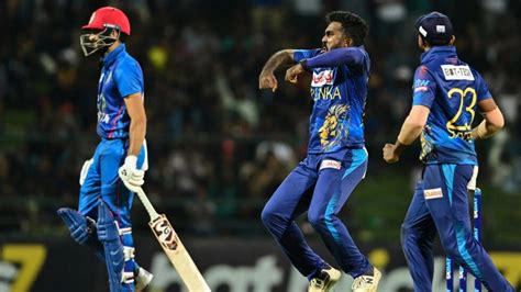 Sri Lanka Beat Afghanistan By Runs To Secure Series Win The