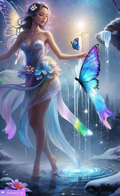 Dream By Wombo In Fairy Art Dolls Beautiful Butterfly Pictures