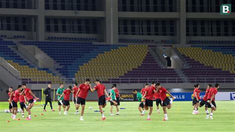 Tanpa STY Timnas Indonesia U 23 Gelar Sesi Latihan Tertutup Jelang