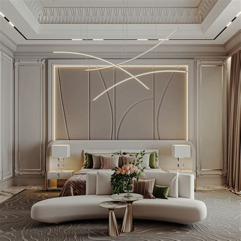 Luxury Bedroom Design🤍🌹 on Behance