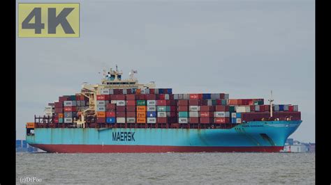 MAERSK SEMBAWANG Shipspotting Germany IMO 9315226 River Elbe