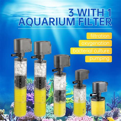 Aqu Rio Filtro Submers Vel Mini Tanque De Peixes Filtro Aqu Rio Tanque