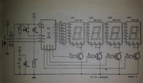 Object Counter Circuit Diagram