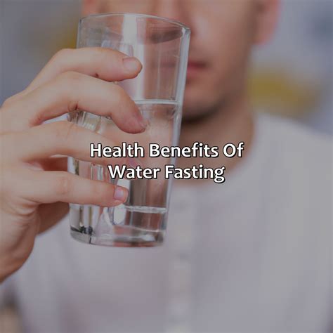 Is Water Fasting Healthy Fasting Forward