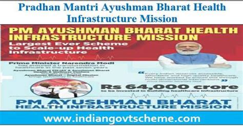 Pradhan Mantri Ayushman Bharat Health Infrastructure Mission