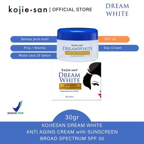 Kojie San Dreamwhite Face Cream With Spf G Kojie San Indonesia