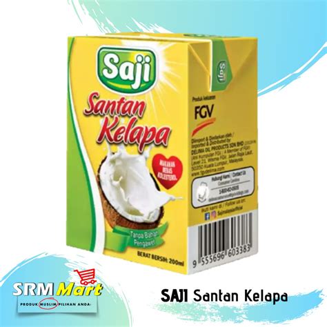 Saji Santan Kelapa Ml Shopee Malaysia