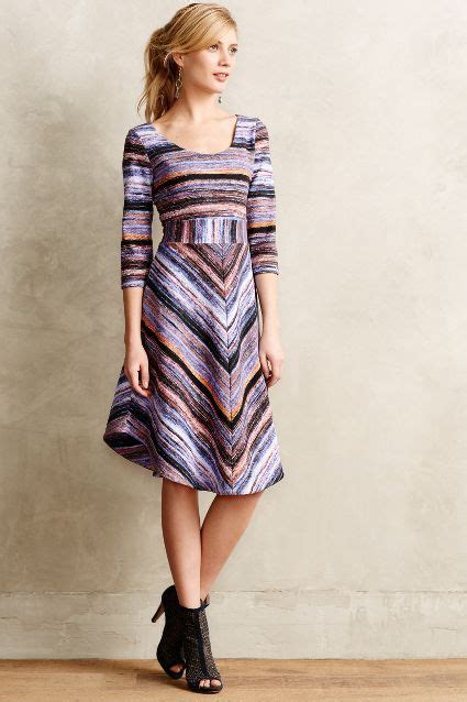 Kebren Stripe Knit Dress Fashion Dresses Striped Knit Dress Knit Dress