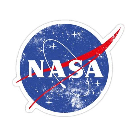 Nasa Sticker By Brvart In 2021 Vintage Nasa Nasa Logo Nasa