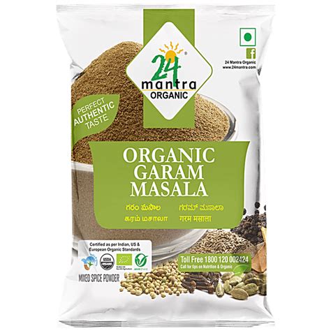 Buy 24 Mantra Organic Garam Masala 50 Gm Carton Online At The Best