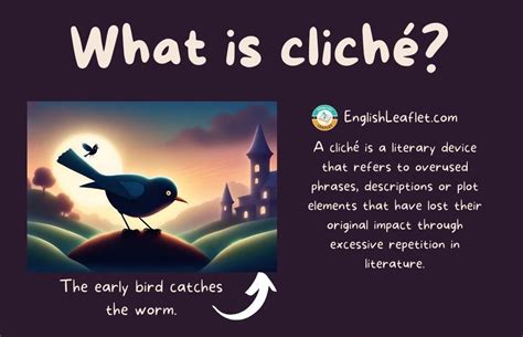 What Is Cliché Examples In Literature Englishleaflet