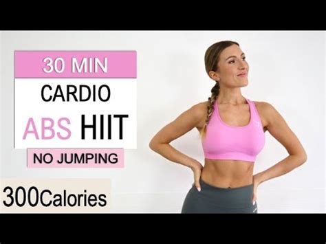 30 Min Cardio Abs Standing Floor Edition Burn 300 Calories No