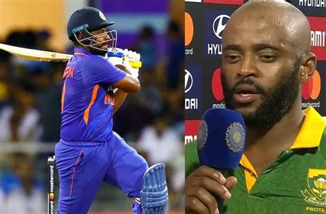 Ind Vs Sa जीत के बाद टेम्बा बावुमा ने संजू सैमसन की तारीफ की दिया यह