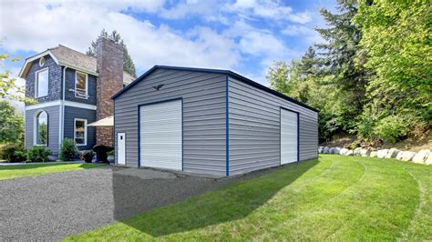 Vertical Roof Metal Garages 30x50x14 Usa Steel Buildings Florida