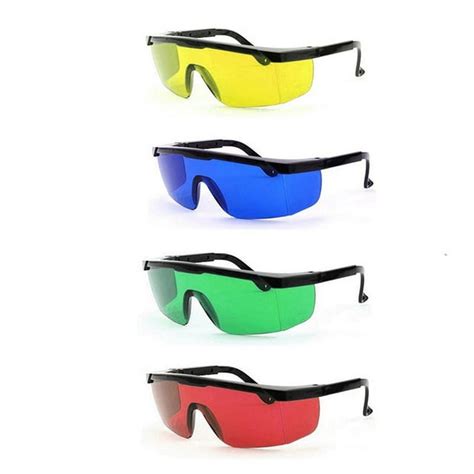 Tooloflife 540nm Safety Eyewear Protection Goggles For Violet Blue Green Laser Beams Ideal