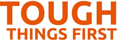 Tough Things First Leadership And Entrepreneurialism From Silicon