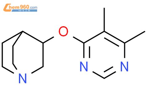 2197454 01 4 1 Azabicyclo 2 2 2 Octane 3 5 6 Dimethyl 4 Pyrimidinyl