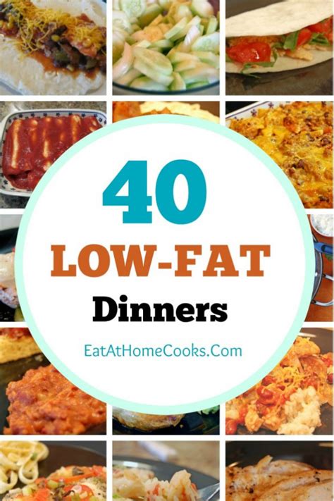 Low Fat Diet Plan Low Fat Low Carb Low Fat Diets Low Fat Dinner