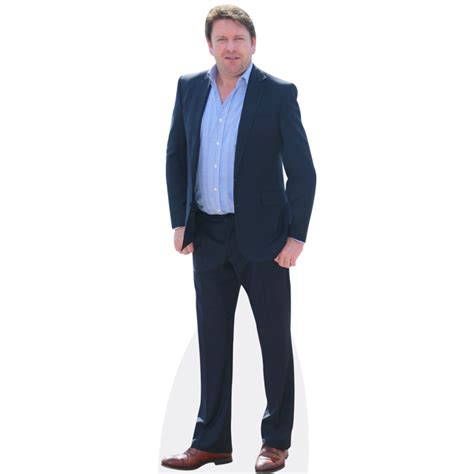 James Martin Suit Mini Cardboard Cutout Standee