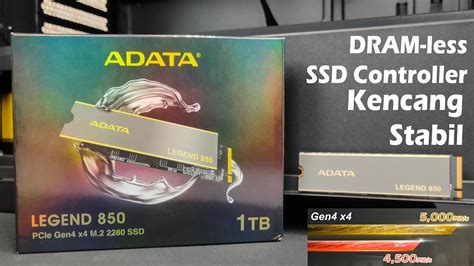 Review Adata Legend Tb Nvme Gen X M Performa Stabil