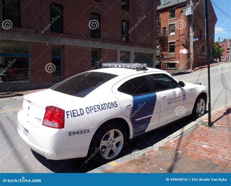 Us Customs And Border Protection Field Operation Car Parked On T