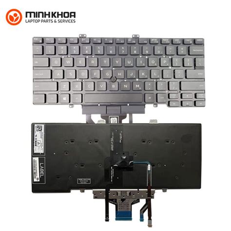 Bàn Phím Laptop Dell Latitude 5400 5401 5402 7400 7410 Led Chuột Laptop Minh Khoa