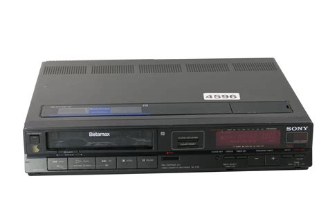 Sony Sl F Betamax Videorecorder Extremely Rare Last Eu Beta