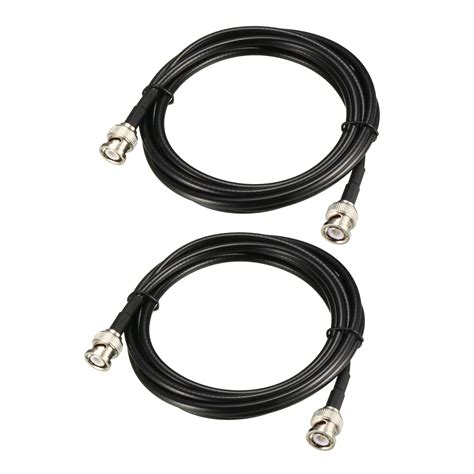 Rg Coaxial Cable With Bnc Male To Bnc Male Connectors Ohm Ft