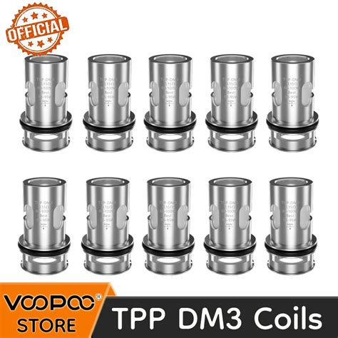 Official Voopoo Tpp Dm Mesh Coil Dl Ohm W For Voopoo Drag X