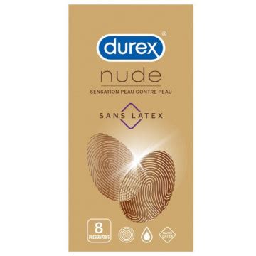 Achetez Durex Nude Sans Latex préservatifs à seulement