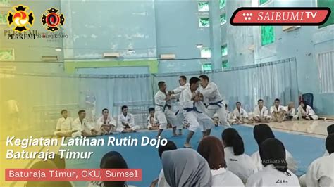 Kegiatan Latihan Rutin Shorinji Kempo Dojo Baturaja Timur YouTube