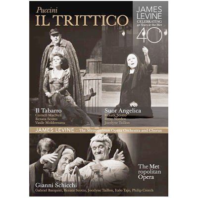 Amazon Puccini S Il Trittico Metropolitan Opera James Levine