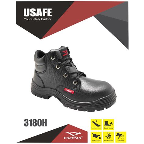 Jual GARANSI TUKAR Sepatu Safety Cheetah 3180H 3180 H ORIGINAL