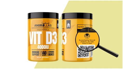 Vitamin D Iu Softgels Witaminy Od Ywki I Suplementy Hiro Lab