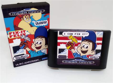 Fix It Felix Jr Sega Mega Drive Genesis