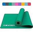 Proworks Yoga Mat Eco Friendly Nbr Non Slip Exercise Mat With Carry