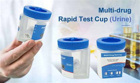 Cleared Clia Waived Multi Panel Urine Drugs Rapid Test Cup With