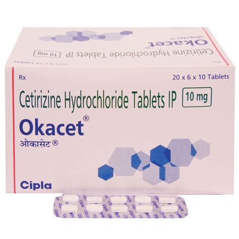 Okacet Tablet Uses Side Effects Price Apollo Pharmacy