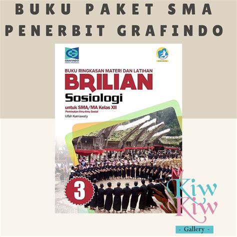 Jual Buku Brilian Sosiologi Kelas Sma Ma K Revisi Grafindo