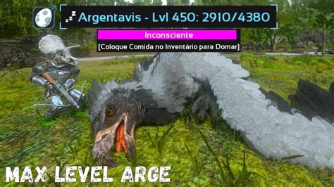 MAX LEVEL ARGENTAVIS TAMING ARK SURVIVAL EVOLVED MOBILE Domando