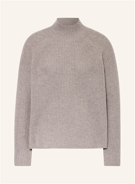 darling harbour Pullover mit Cashmere in trüffel melange