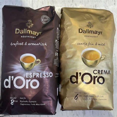 7 19前 即期 德國 Dallmayr dOro espresso 濃縮特選咖啡豆1000g 或 dOro crema 精品咖啡豆1000g