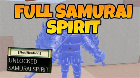 How To Get Full Samurai Spiritfull Susanoo In Shindo Lifeshinobi Life