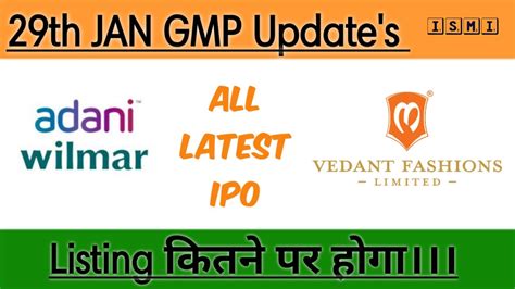 29th Jan Grey Market Premium Todays Gmp Of Ipo Latest Ipo Gmp