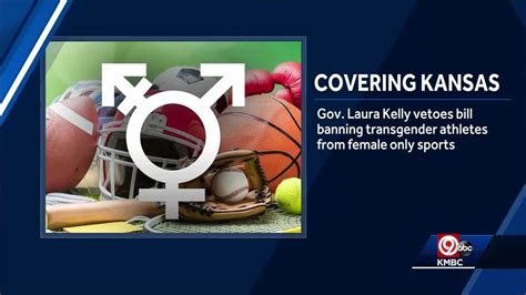 Kansas Governor Vetoes Bill Banning Transgender Athletes From Female Only Sports Youtube