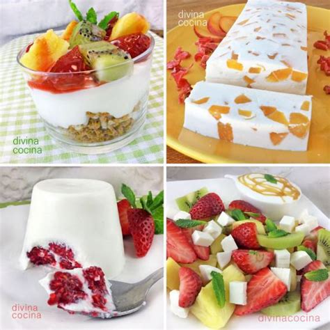 Postres Con Fruta Fresca Divina Cocina