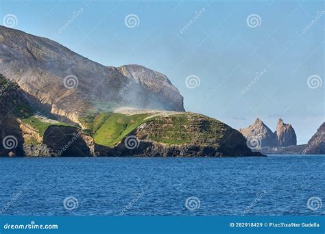 White Island Volcano stock image. Image of scene, trip - 282918429